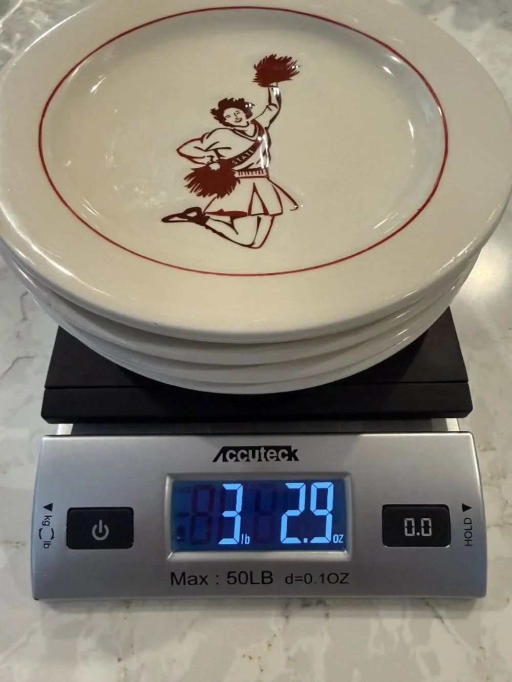 Williams Sonoma 'Vintage Football Collection' Snack Plate Set/4